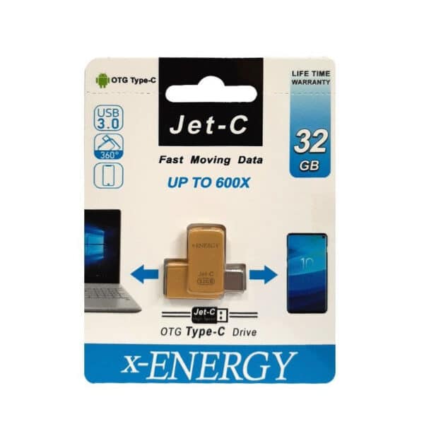 فلش مموری ایکس انرژی مدل JET-C ظرفیت 32 گیگابایت - Image 2