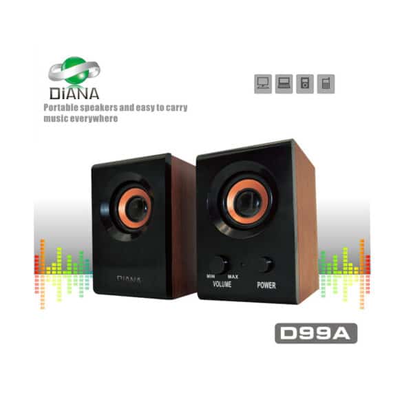 اسپیکر دسکتاپ دیانا مدل D99A - Image 5