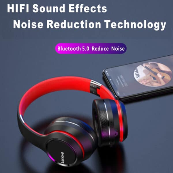 هدفون بی سیم لنوو مدل HD200 - Image 2
