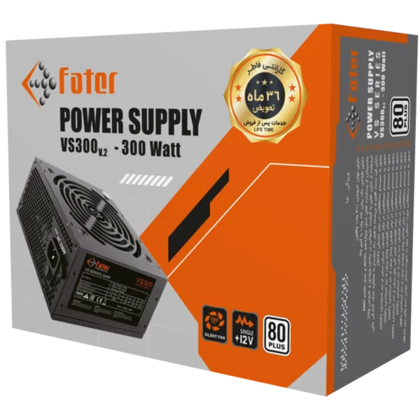 پاور کامپیوتر 300 وات فاطر مدل Fater VS300 V2 80Plus - Image 6