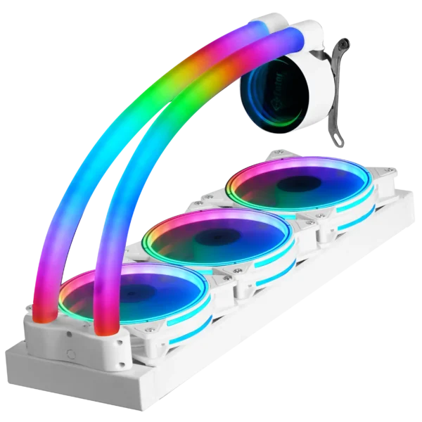 خنک کننده مایع پردازنده فاطر مدل Fater FW-360R3W1 White - Image 2