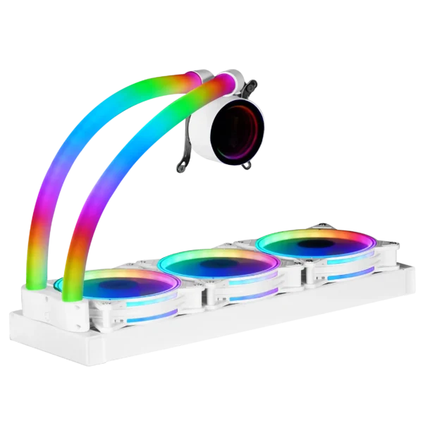خنک کننده مایع پردازنده فاطر مدل Fater FW-360R3W1 White - Image 3