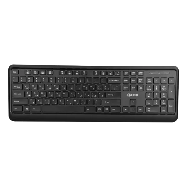ماوس و کیبورد بی سیم فاطر مدل Fater CWN-5000B - Image 2