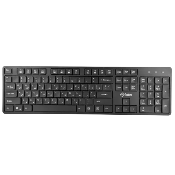 ماوس و کیبورد بی سیم فاطر مدل Fater CWN-5100B - Image 2