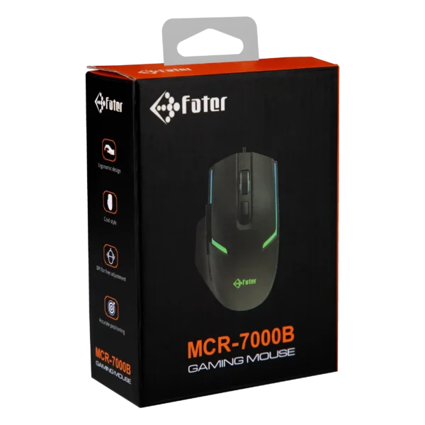 ماوس گیمینگ فاطر مدل Fater MCR-7000B - Image 8