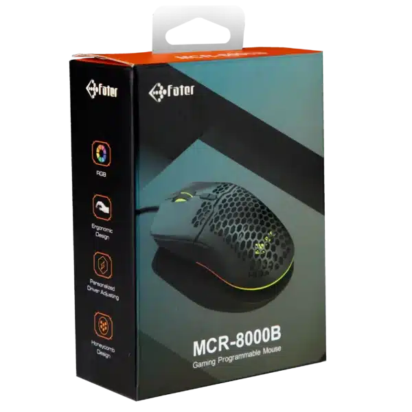 ماوس گیمینگ فاطر مدل Fater MCR-8000B - Image 10