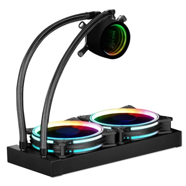 خنک کننده مایع پردازنده فاطر مدل Fater FW-240N2B1 Black - Image 5