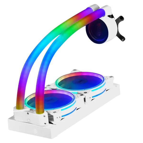 خنک کننده مایع پردازنده فاطر مدل Fater FW-240R2W1 White - Image 6