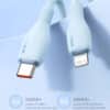 کابل شارژ Type-C به لایتنینگ بیسوس مدل Pudding CB000053 طول 1.2 متر توان 20 وات - Image 2