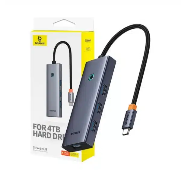 هاب 5 پورت USB-C بیسوس مدل UltraJoy Series BS-OH149 - Image 8