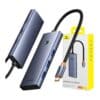 هاب USB-C هفت پورت بیسوس مدل UltraJoy B00052803811-00 - Image 4