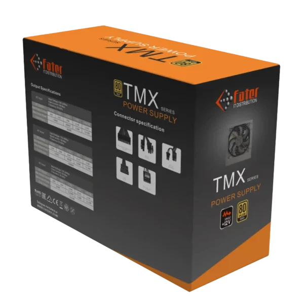پاور کامپیوتر 850 وات ماژولار فاطر مدل Fater TX850M 80+ Gold