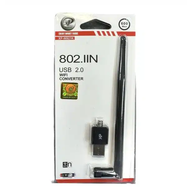 کارت شبکه USB آنتن دار برند XP مدل W921K