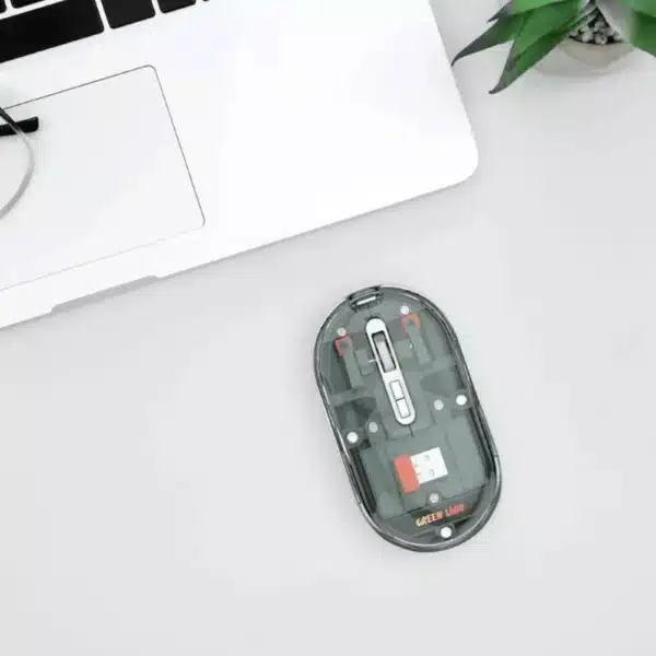 ماوس بی سیم گرین لاین مدل Transparent Mouse Lite - Image 3
