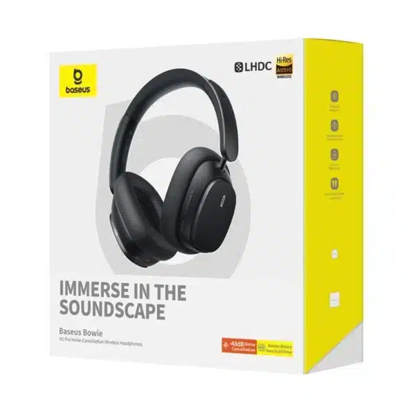 هدست بی سیم بیسوس مدل Bowie H1 Pro - Image 4