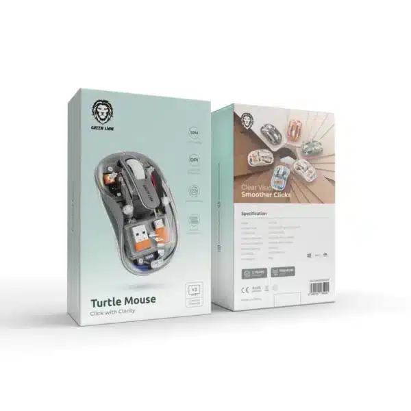 ماوس بی سیم گرین لاین مدل Turtle Mouse - Image 4