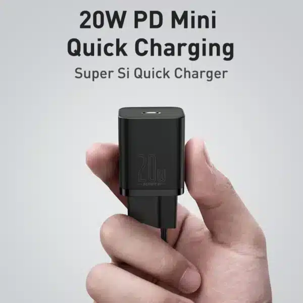 شارژر دیواری 20 وات باسئوس مدل Quick Charger SI 20W - Image 7