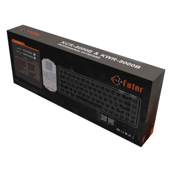 کیبورد با سیم گیمینگ فاطر مدل Fater KCR-8000W - Image 7