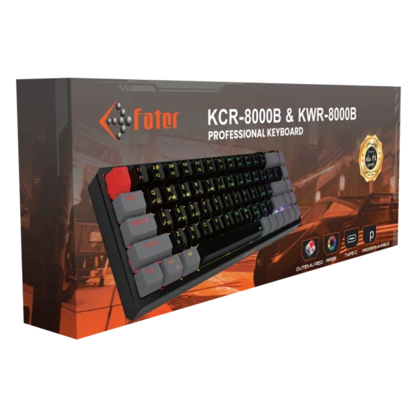 کیبورد با سیم گیمینگ فاطر مدل Fater KCR-8000W - Image 5
