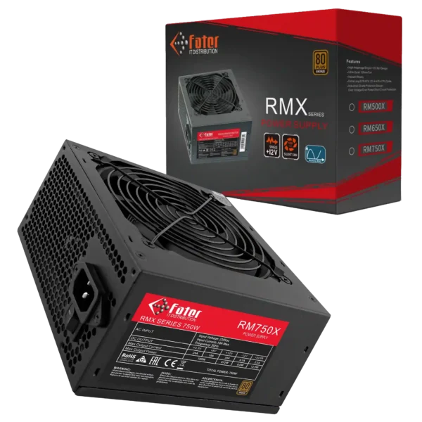 پاور کامپیوتر 750 وات فاطر مدل Fater RM750X 80+ Bronze - Image 7