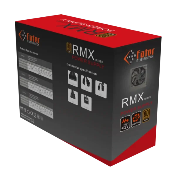 پاور کامپیوتر 750 وات فاطر مدل Fater RM750X 80+ Bronze - Image 3
