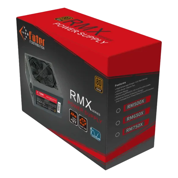 پاور کامپیوتر 750 وات فاطر مدل Fater RM750X 80+ Bronze - Image 5