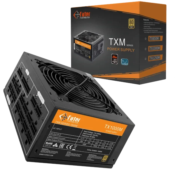 پاور کامپیوتر 1000 وات فاطر مدل Fater TX1000M 80+ GOLD - Image 2