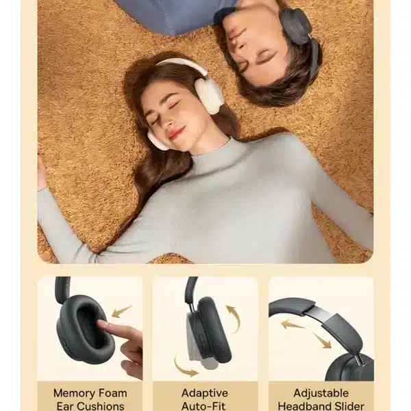 هدفون بلوتوثی باسئوس مدل Bowie D05 - Image 9