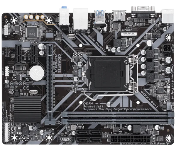 مادربرد گیگابایت مدل H310M H rev1.1 DDR4 - Image 4