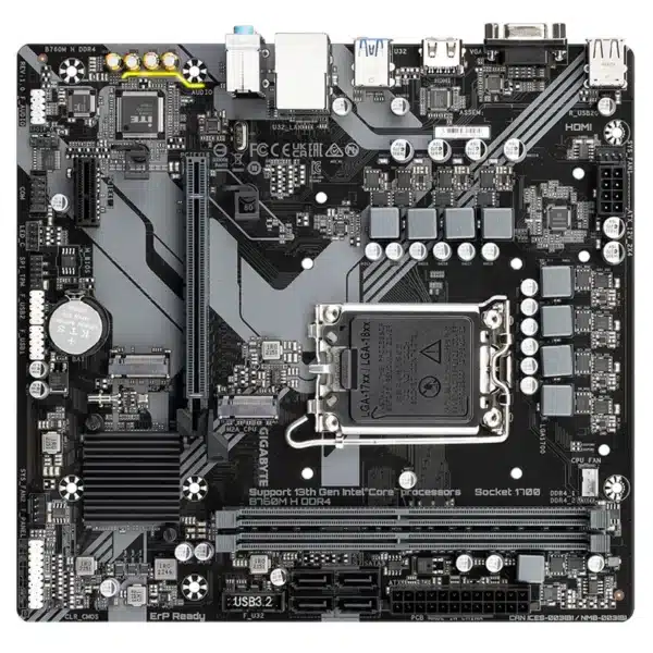 مادربرد گیگابایت مدل B760M H DDR4 rev. 1.0 - Image 6
