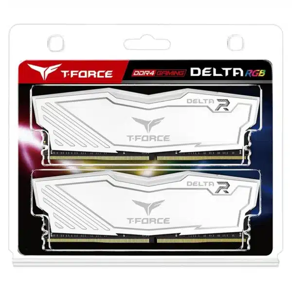 رم کامپیوتر DDR4 دو کاناله 3600 مگاهرتز CL18 تیم گروپ مدل T-Force Delta RGB ظرفیت 32 گیگابایت - Image 3