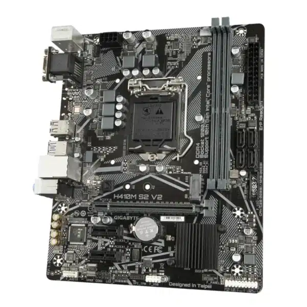 مادربرد گیگابایت مدل H410M S2 V2 rev1.7 DDR4 - Image 5