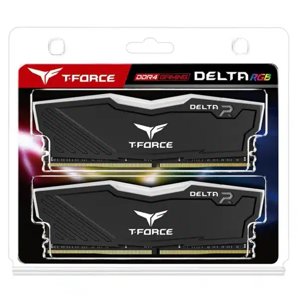 رم کامپیوتر DDR4 دو کاناله 3600 مگاهرتز CL18 تیم گروپ مدل T-Force Delta RGB ظرفیت 32 گیگابایت - Image 4