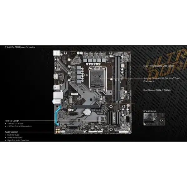 مادربرد گیگابایت مدل B760M POWER DDR4 rev. 1.0 - Image 6
