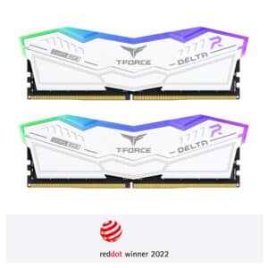 رم کامپیوتر TeamGroup T-Force DELTA RGB DDR5 32GB Dual 6000MHz CL38