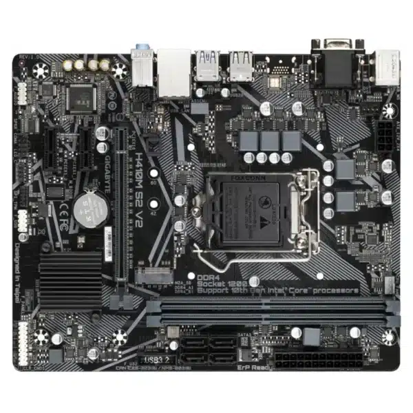 مادربرد گیگابایت مدل H410M S2 V2 rev1.7 DDR4 - Image 3