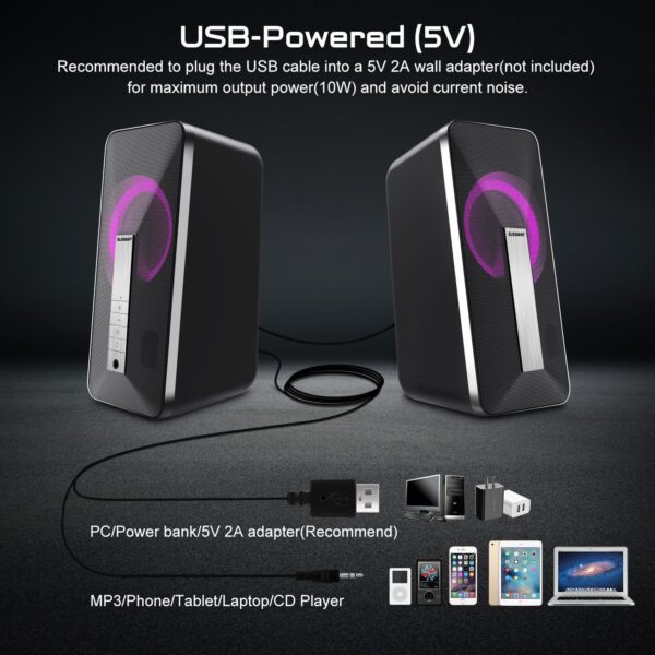 اسپیکر دو تیکه ELEGIANT مدل SR300 - Image 6