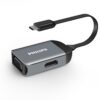 تبدیل USB C به HDMI و VGA برند فیلیپس