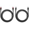 کابل شارژ دوعددی USB C بیسوس مدل Cafule PD 100W Fast Charging - Image 4