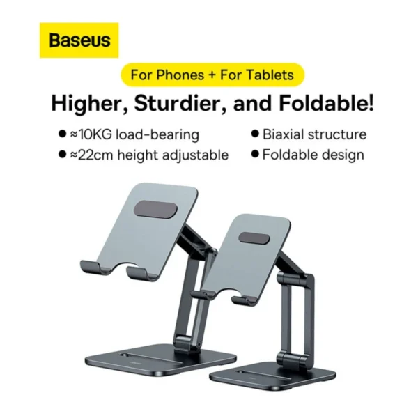 نگهدارنده گوشی موبایل و تبلت بیسوس Biaxial Foldable مدل BS-HP006 - Image 7