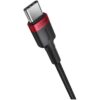 کابل شارژ دوعددی USB C بیسوس مدل Cafule PD 100W Fast Charging - Image 2