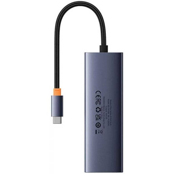 هاب 4 پورت USB-C بیسوس مدل UltraJoy Series Gigabit Network BS-OH109 - Image 4