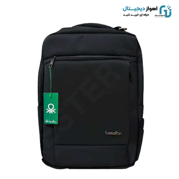 کوله پشتی لپ تاپی Benetton مدل B074 مناسب لپ تاپ تا 15.6 اینچ