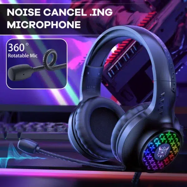 هدست گیمینگ با سیم اونیکوما مدل X7 pro - Image 2