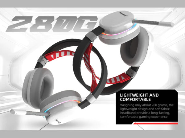 هدست بی سیم گیمینگ ماروو Marvo Monka Echo HG9069W Tri-Mode Wireless Gaming Headset - Image 7
