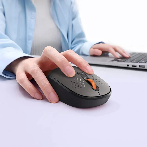 ماوس بی سیم‌ بیسوس مدل F01B Tri-Mode - Image 4