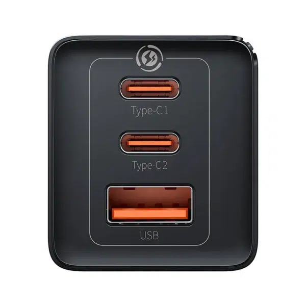 شارژر دیواری 65 وات بیسوس مدل CCGAN65E5 - Image 4