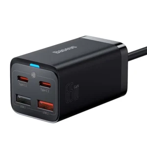 شارژر رومیزی 65 وات بیسوس مدل CCDK65E به همراه کابل USB-C