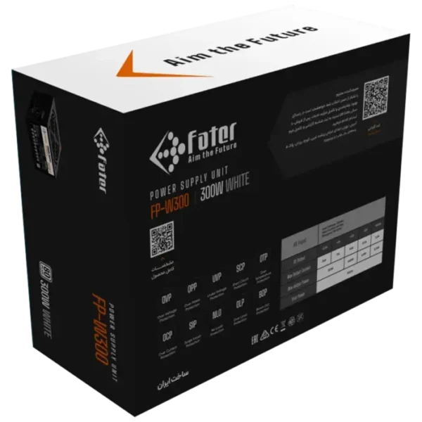 پاور کامپیوتر 300 وات فاطر مدل Fater FP-W300 80Plus - Image 5