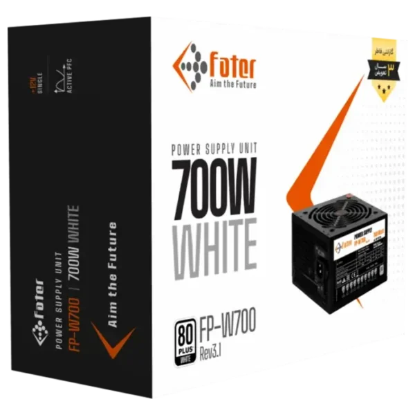 پاور کامپیوتر 700 وات فاطر مدل Fater FP-W700 80Plus - Image 2